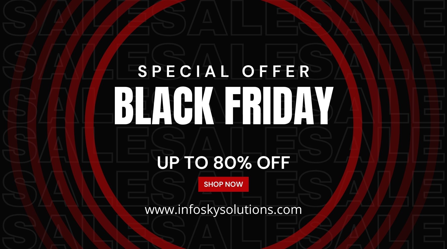 Infosky Solutions Black Friday sale 2023 : Domain Flash Sale .in Domain RS. 49 and .co.in Domain RS. 39 | Domain Hosting Combo Rs 1099 only