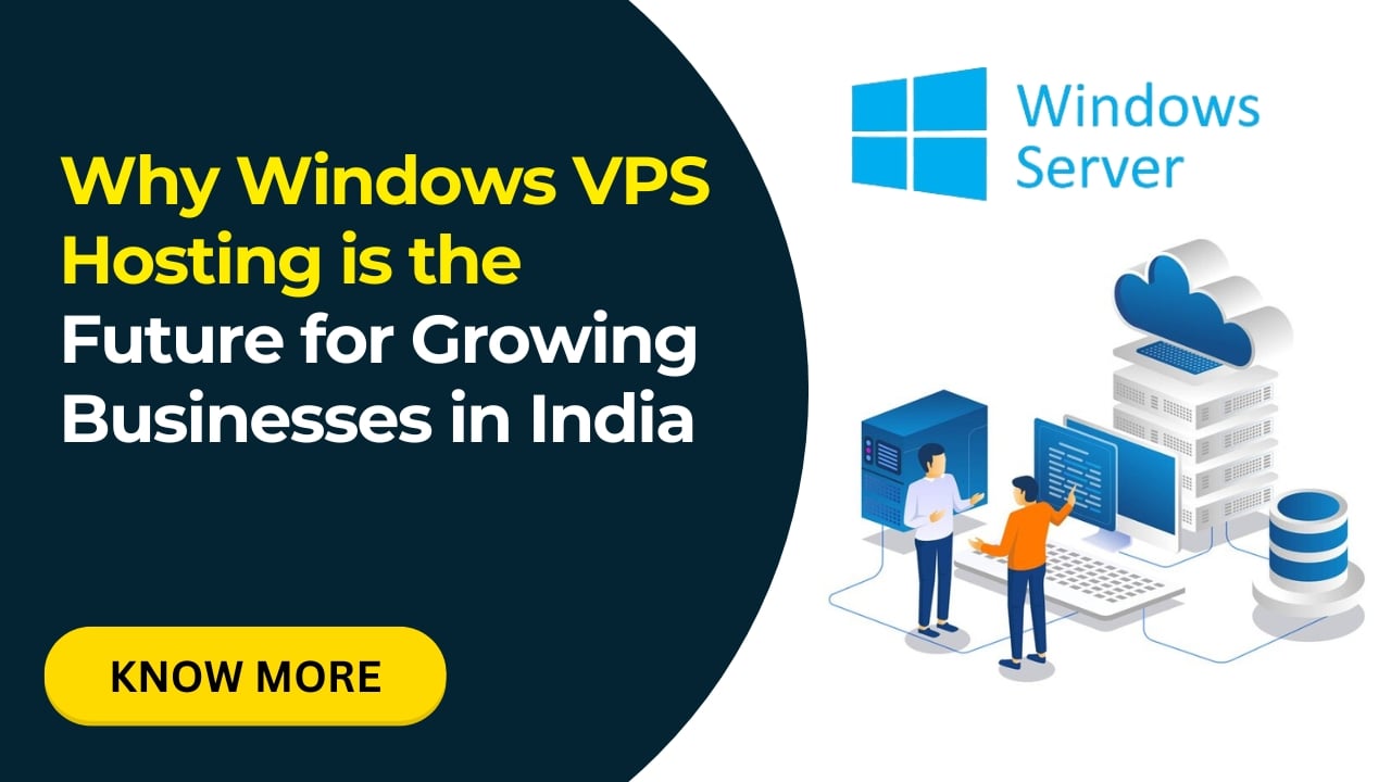 Why Windows VPS Hosting is the Future for Growing Businesses in India - Infosky Solutions