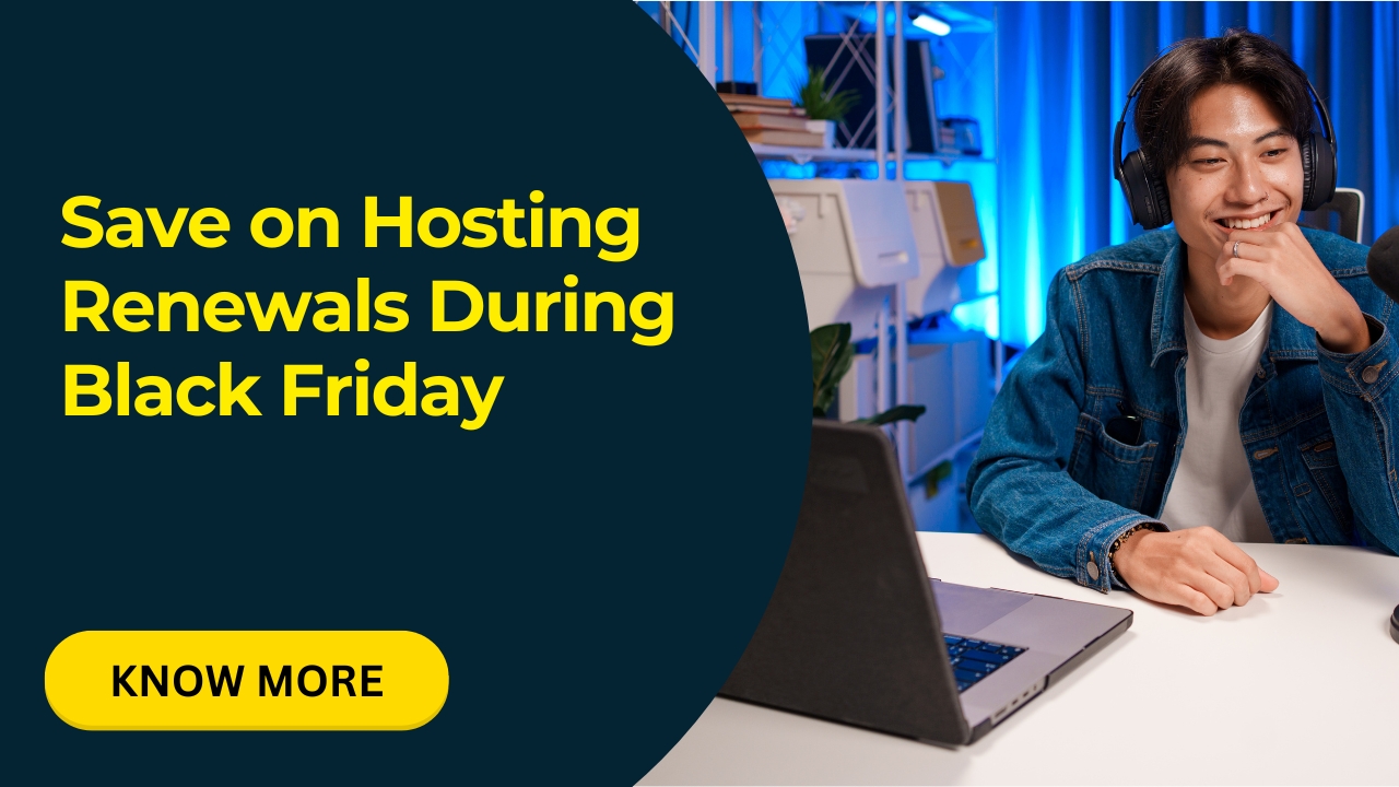 Save on Hosting Renewals During Black Friday - Infosky Solutions