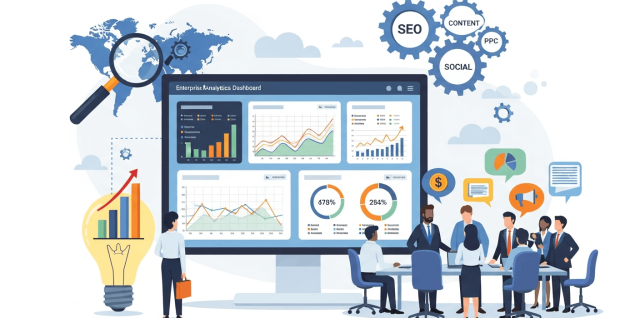 Enterprise SEO company in Kolkata providing scalable SEO solutions by InfoSky Solutions