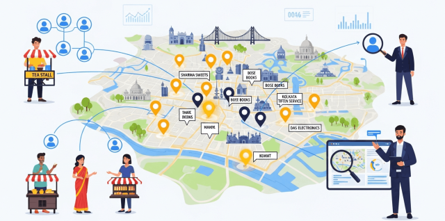 Local SEO company in Kolkata helping businesses rank on Google Maps - Infosky Solutions