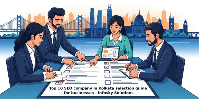 Top 10 SEO company in Kolkata selection guide for businesses - Infosky Solutions