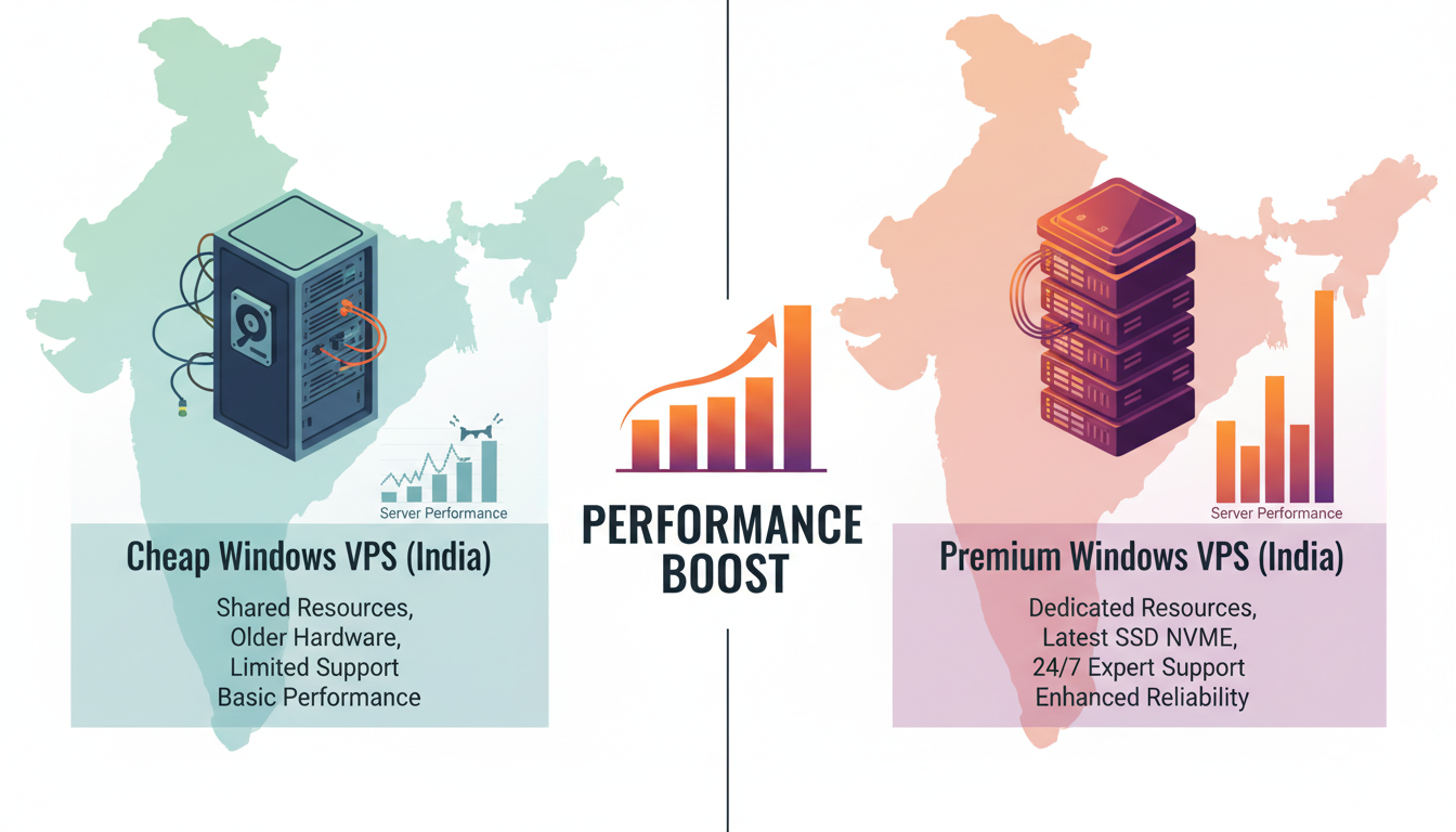 Cheap vs best Windows VPS hosting in India comparison guide
