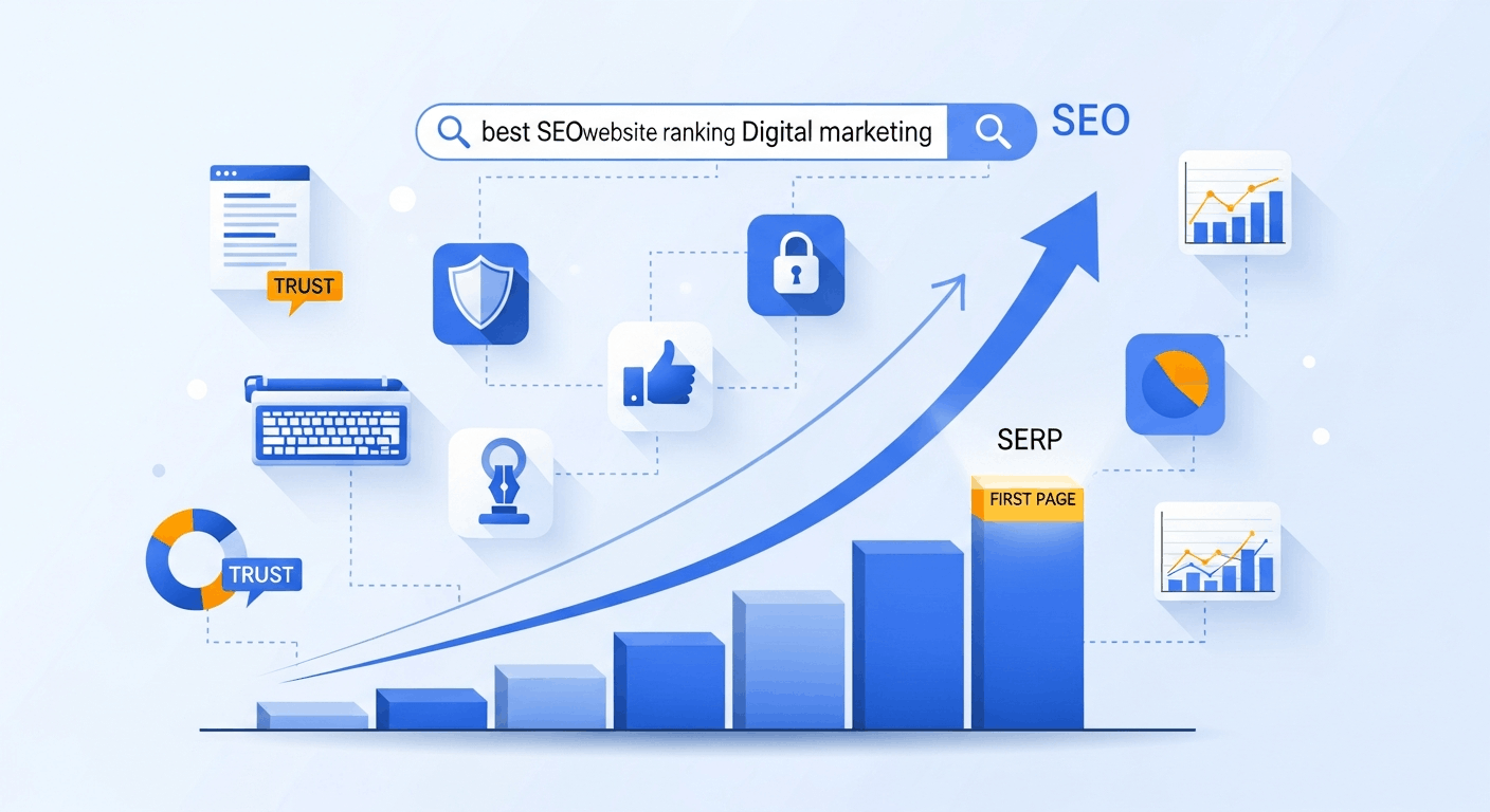 How to rank on first page of Google search using SEO strategies