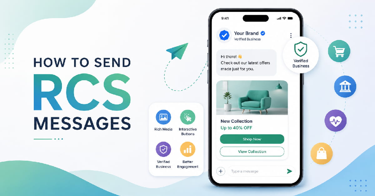 how to send rcs messages in india