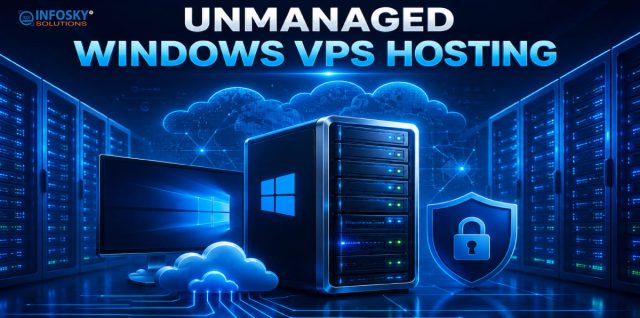 Unmanaged Windows VPS hosting with scalable server performance