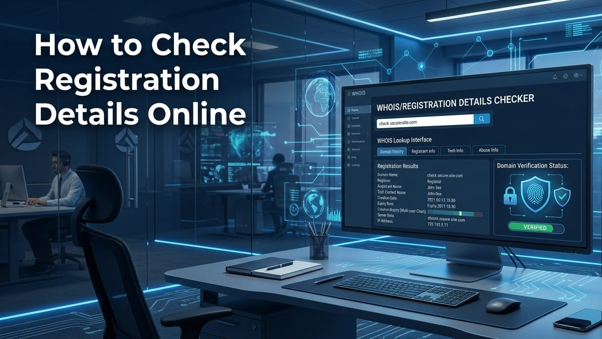 How to Check Website Registration Details Online