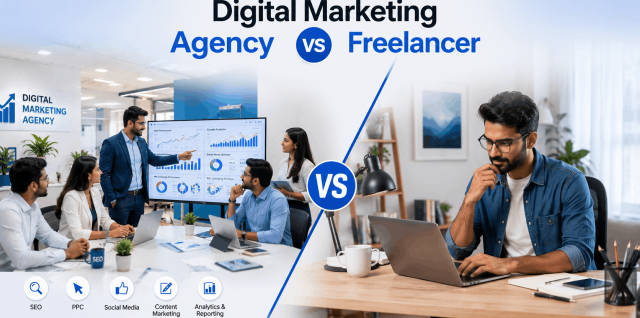 Digital Marketing Agency vs Freelancer: What Kolkata Businesses Should Choose